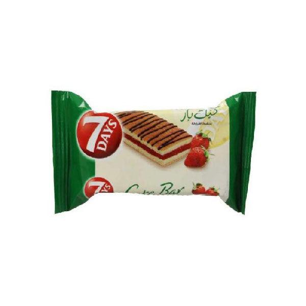 7Days Strawberry Cake Bar 25g - Image 2