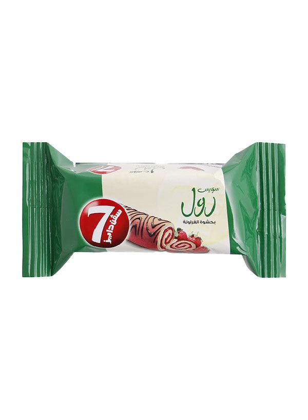 7Days Strawberry Filling Mini Swiss Roll 20g