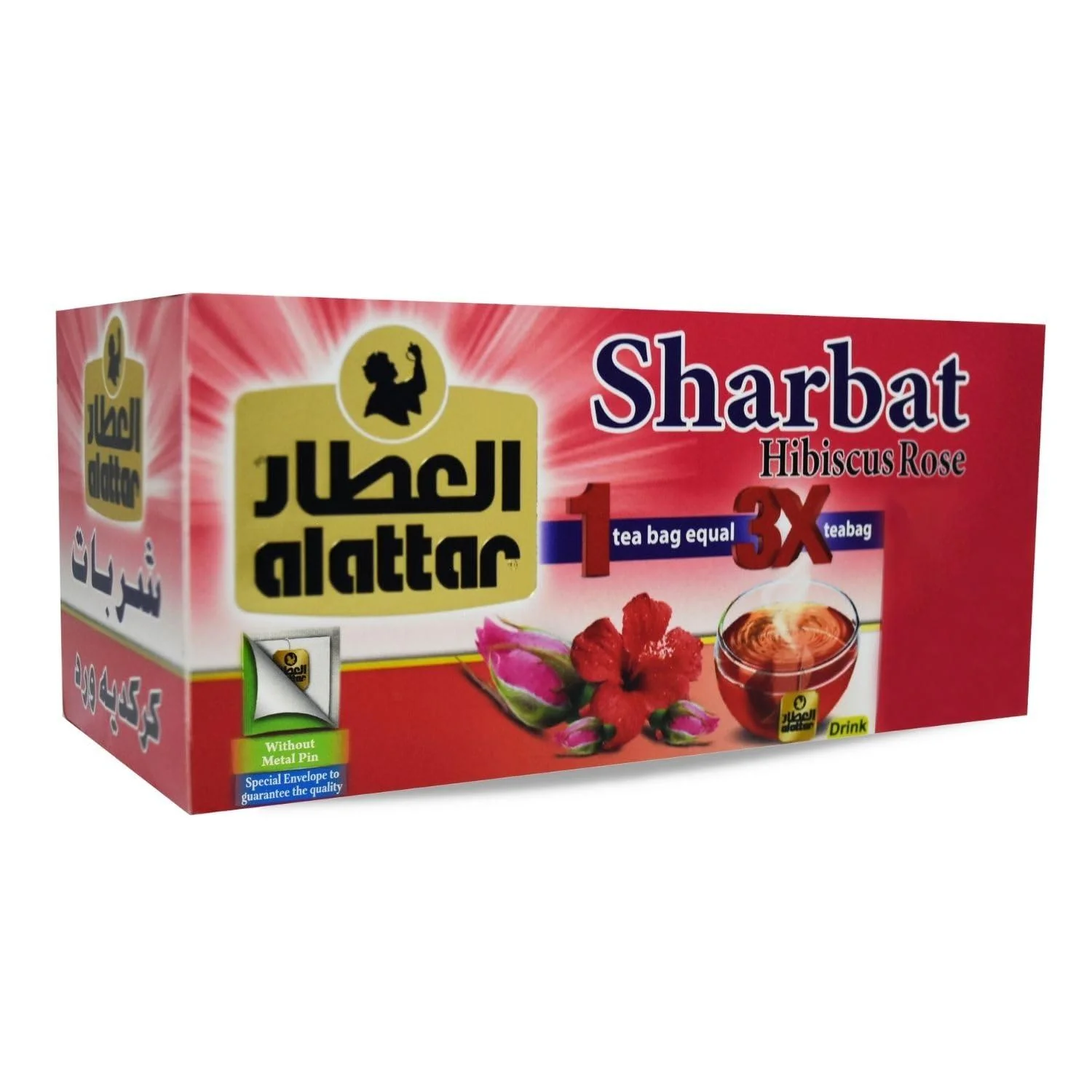Alattar Hibiscus Rose 20 bag