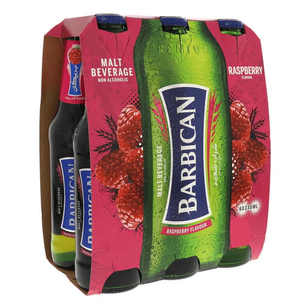Barbican Raspberry Non Alcoholic Malt Beverage 6x330ml