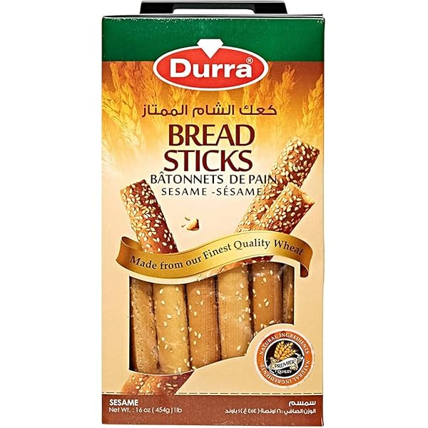 Durra Bread Sticks, Sesame-400g - Image 2