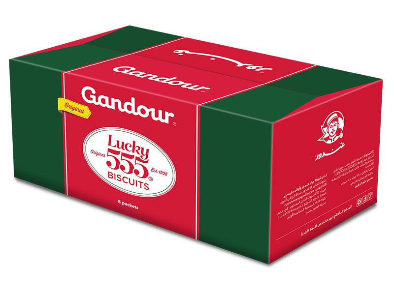 Gandour Lucky 555 Biscuits Box