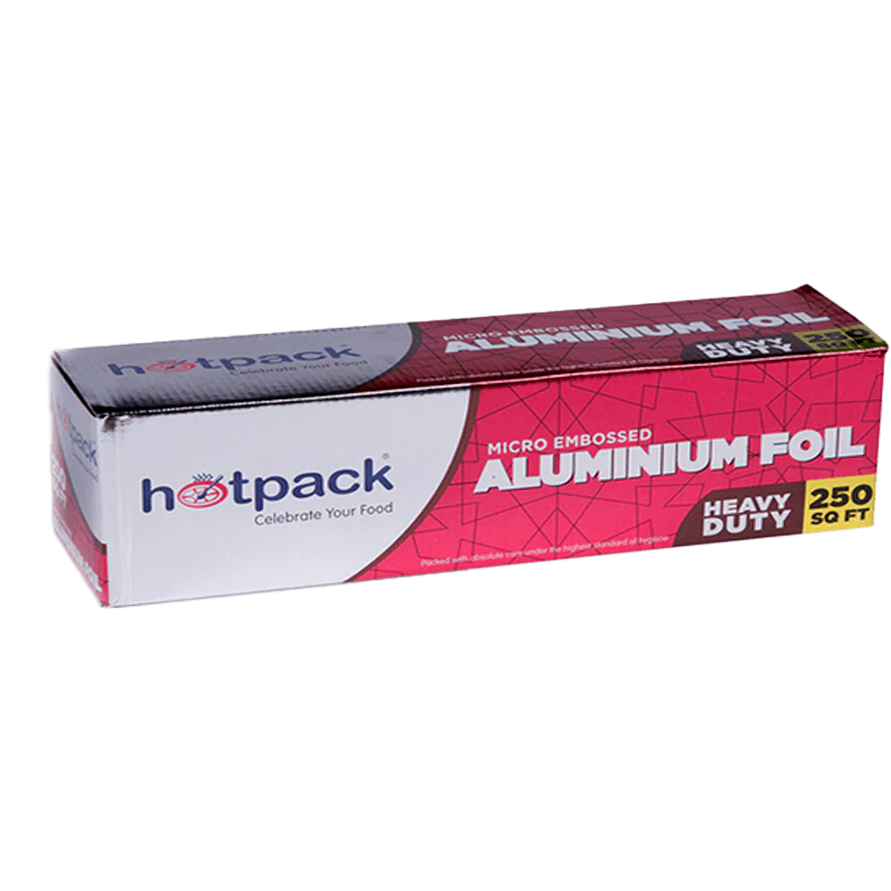 Hotpack Micro Embossed Aluminium Foil, 250 sq.ft.