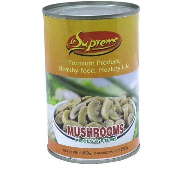 Le Supreme Mushroom Pieces & Stems 400g