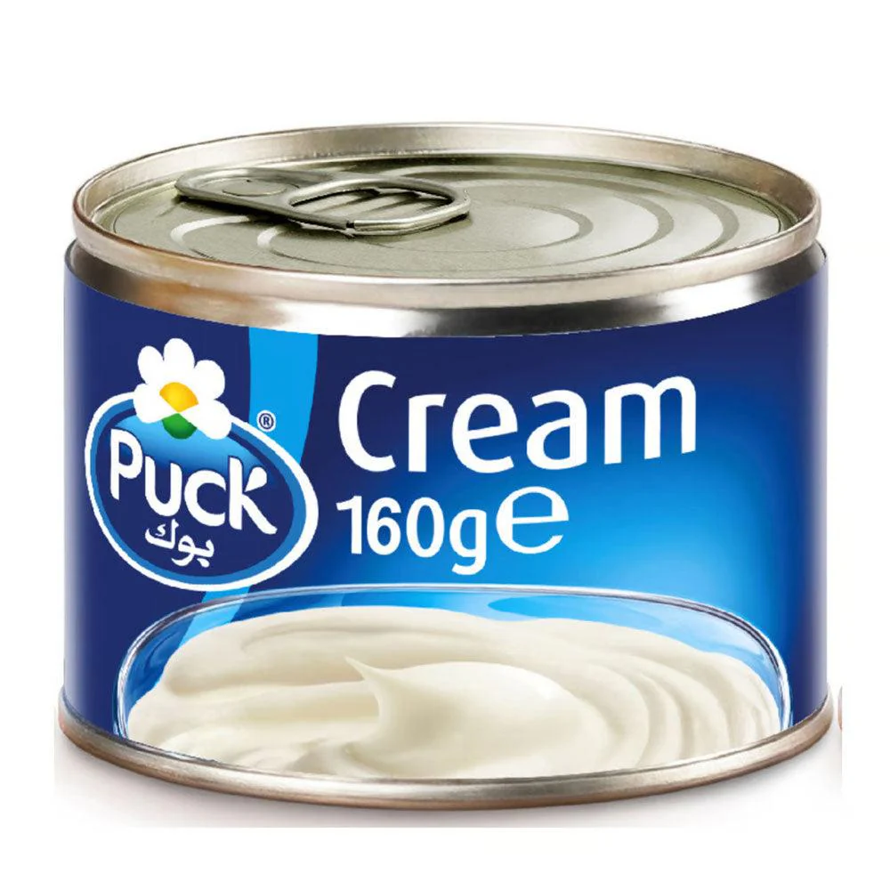 Puck Cream Milk Fat Replaced By Vegetable Oil 160g